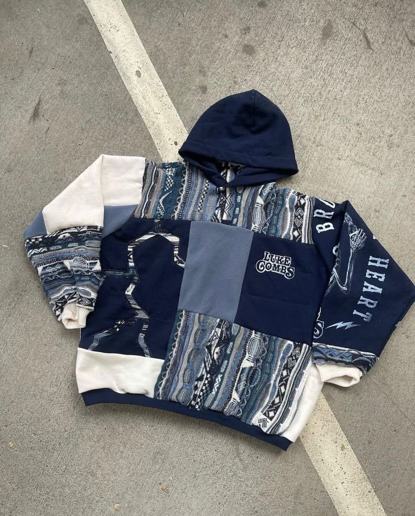 Chaosmic Patchwork Hoodie Collection